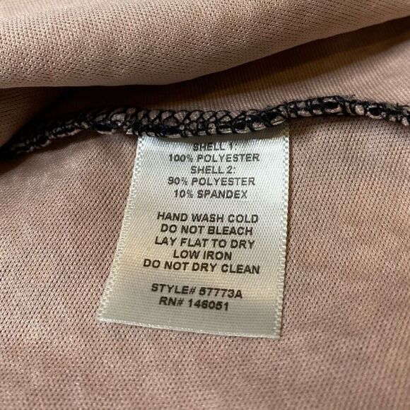 Monteau Sleeveless Dress Black Lace Size Medium Fit & Flare Summer Flirty - Picture 7 of 10